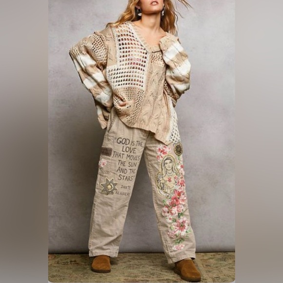 “Love is my religion “ pants - Picture 3 of 17